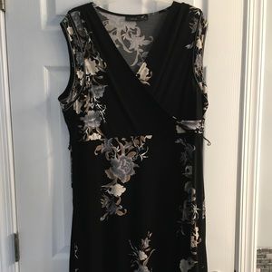 Flower printed black dress from Kohl’s